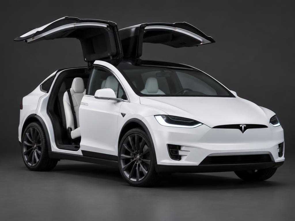 Tesla Model X exterior (illustration)